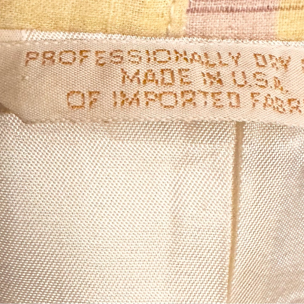 Cotton Brothers Pastel Patchwork Blazer Men’s 48 … - image 3